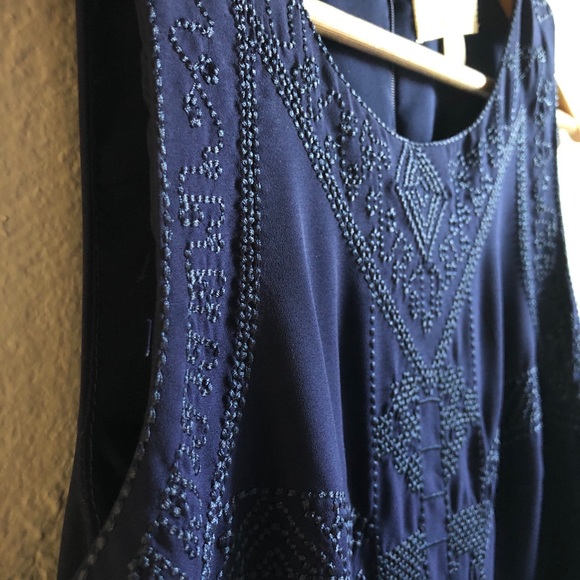Staring at Stars navy fringe dress - Picture 3 of 6